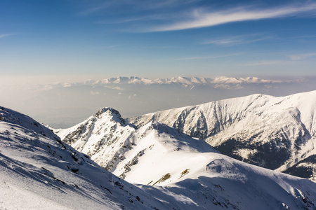 低上塔特拉山和西方上塔特拉山的山峰