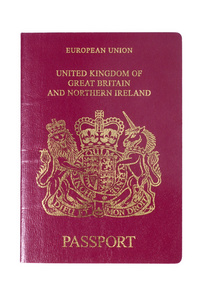 英国欧洲护照封面图片