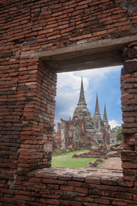 泰国大城 Wat Phra Srisanphet