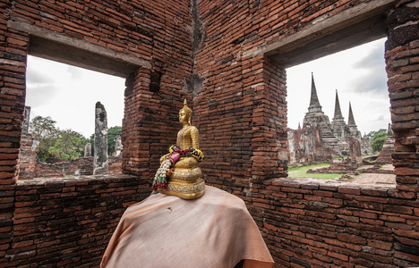 泰国大城 Wat Phra Srisanphet