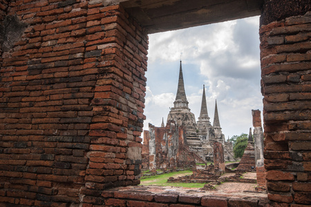 泰国大城 Wat Phra Srisanphet