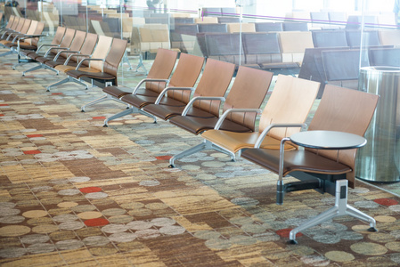 现代机场码头等候室图片