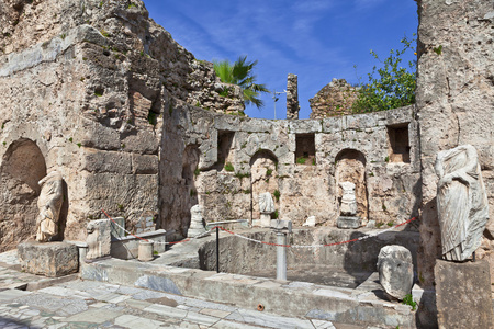 在侧，土耳其考古遗址