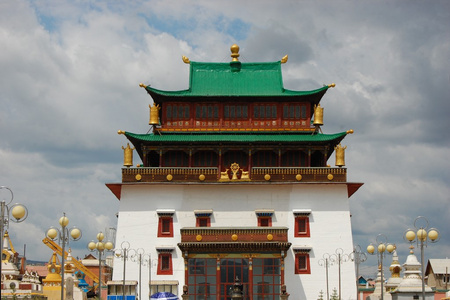 甘丹寺在蒙古乌兰巴托图片