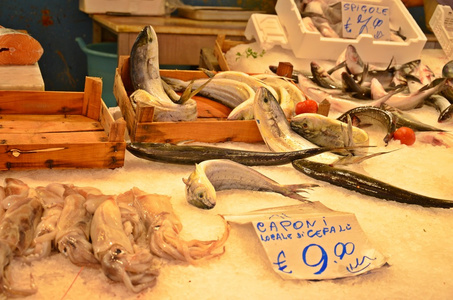 鱼市场在巴勒莫