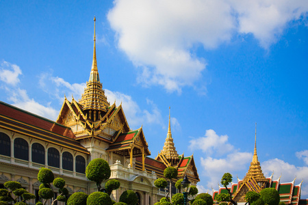 在曼谷，亚洲泰国皇家座宏伟宫殿