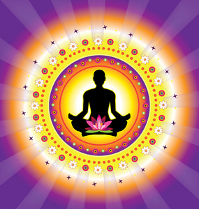 太极圈瑜伽图标照片