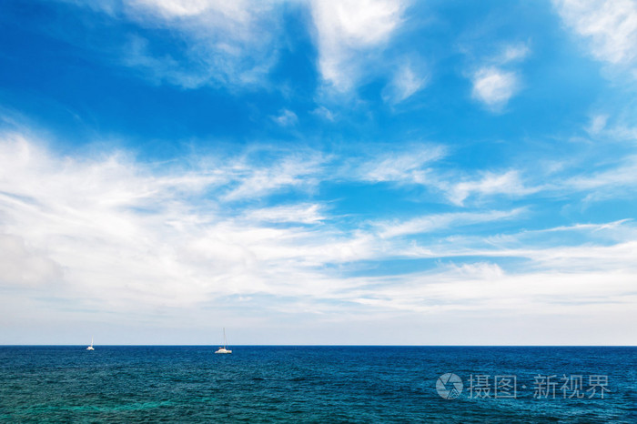 美丽的海岸景色