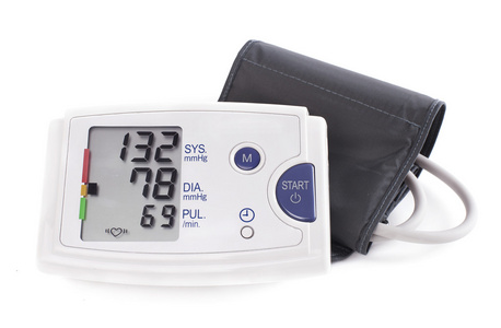 高血压电子血压计血压计。我的股票
