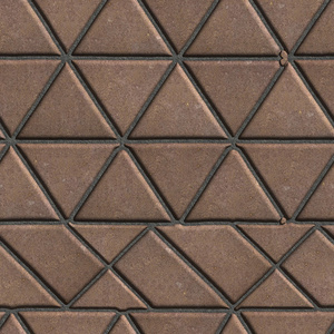棕色铺板在三角形和其他几何形状的窗体