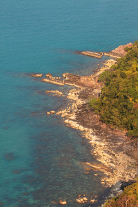 美丽的热带海在夏天