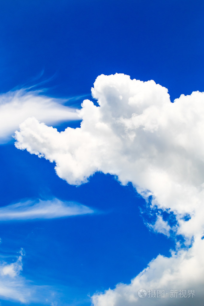 蓝蓝的天空云
