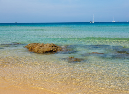 海景观 海岸 波