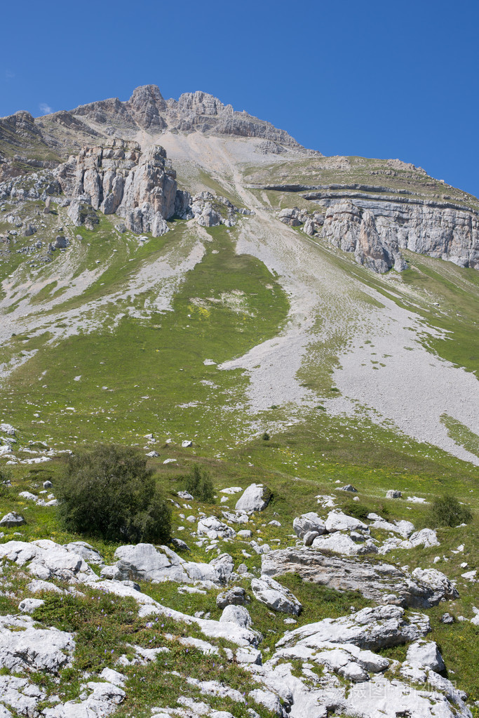 雄伟的山脉风景的高加索地区自然保护区