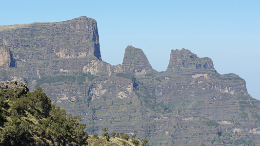 Semien 山脉国家公园，埃塞俄比亚，非洲