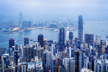 香港天际线香港天际线曼谷城市天际线里约热内卢贫民窟的城市天际线