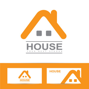 房地产房子徽标图片