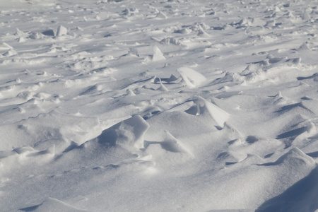 雪背景与颠簸