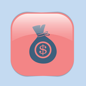 袋钱,财务图标照片