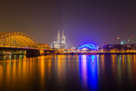 科隆城市夜景