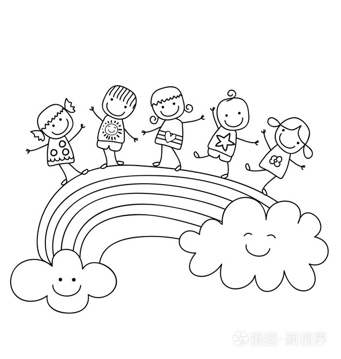 最好的朋友插画-正版商用图片1ihg70-摄图新视界