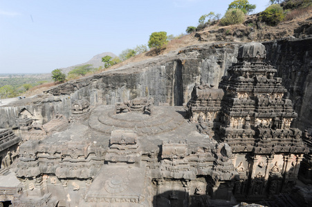 埃洛拉，哈拉施特拉邦 Kailas 寺