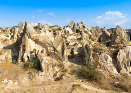 在 capadocia，土耳其编队