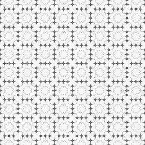 灰色暗灰色的尖尖方块和三叶草形状的点缀