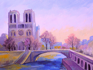 巴黎圣母院图片