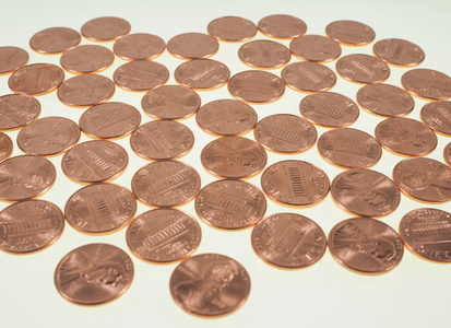 美元硬币 1小麦佩妮 