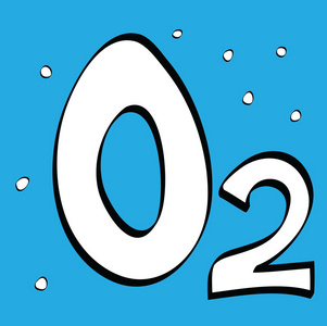 氧分子图片