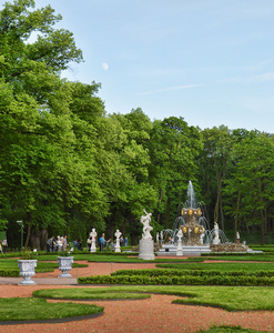 喷泉景观公园