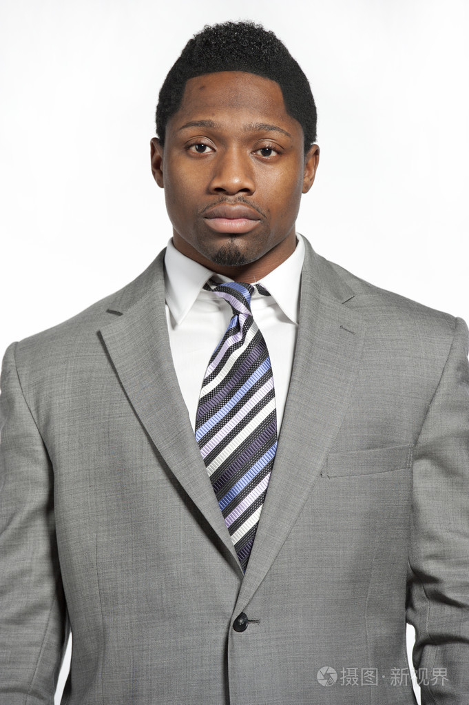 非洲裔美国男性西装照片-正版商用图片1iio9g-摄图新视界