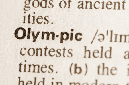 奥林匹克的单词的字典定义