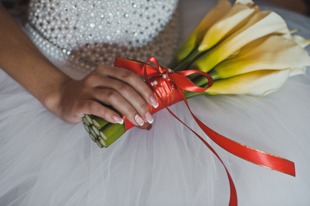 2240 新娘手中的婚礼花束