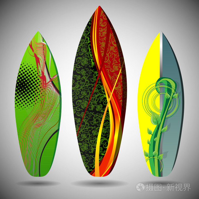 矢量冲浪板设计