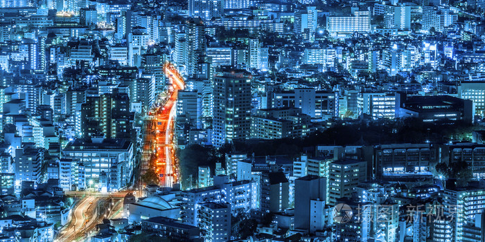 日本城市的夜景照片 正版商用图片1ij9l6 摄图新视界 日本城市的夜景照片 正版商用图片1ij9l6 摄图新视界