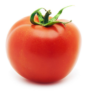 孤立的新鲜红番茄