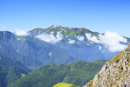 山鞍，日本阿尔卑斯山