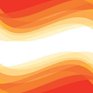 抽象背景几何矢量模式。抽象的橙色波