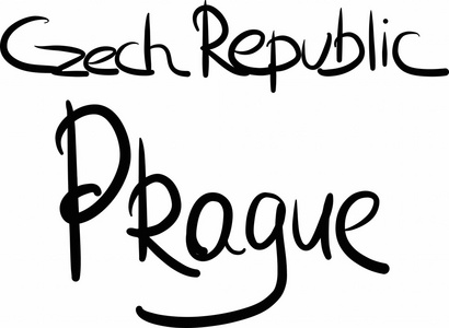 捷克共和国，布拉格手写
