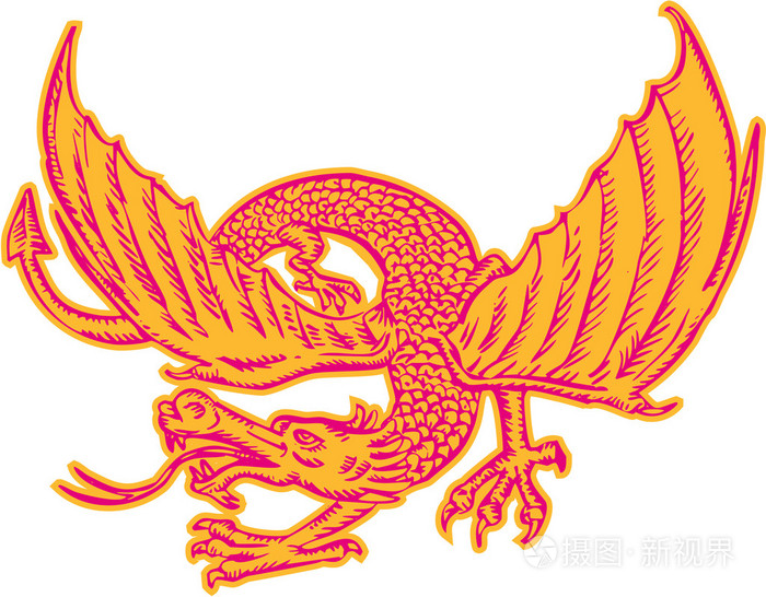 龙中世纪前刻蚀