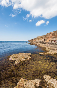 Tarhankut 美丽的海边潟湖湛蓝水度假村