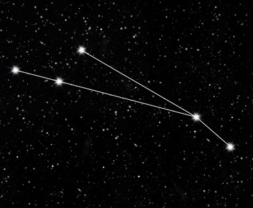 浩瀚的星空星座白羊座照片