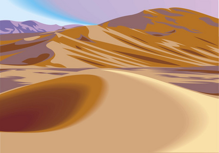 沙漠丘陵