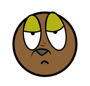 迷迷迷迷糊糊的卡通表情照片