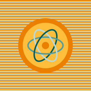 原子颜色平面图标