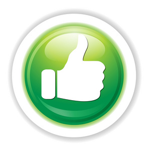 大拇指 web 图标照片