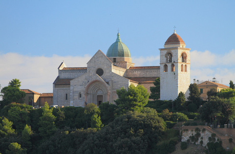 大教堂的神圣基里阿克。安科纳，意大利