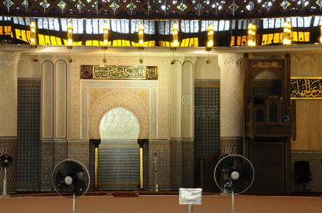 马来西亚米哈拉布国家清真寺又名masjid negara